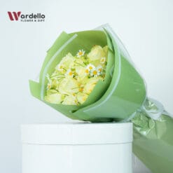 Pure White Roses Bouquet