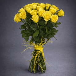 Golden Sunshine Roses Bouquet