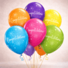 8 congratulations balloons